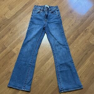 RSQ High Rise Flare Women's Size 25 Blue Denim Jeans